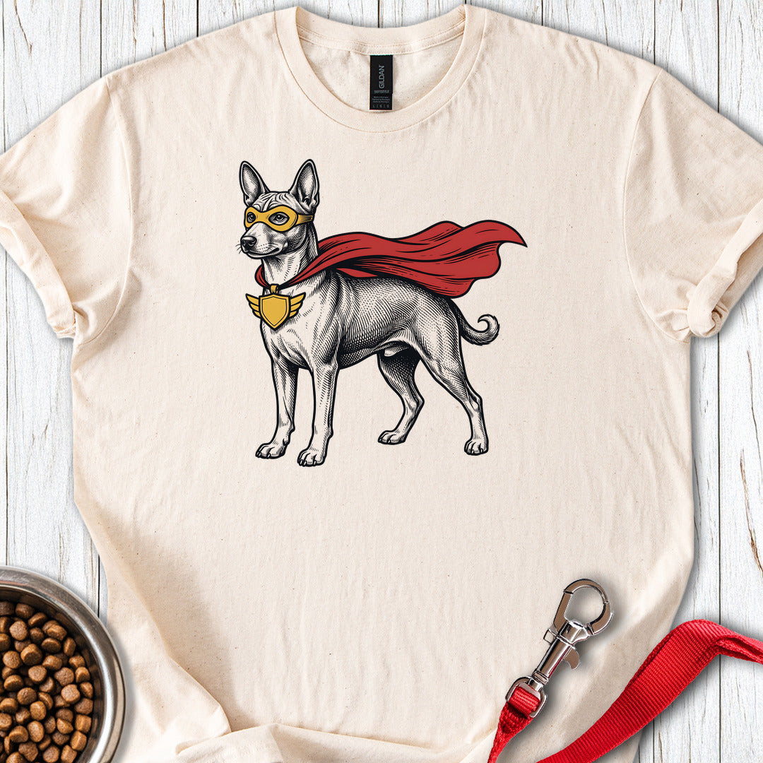 Basenji Superhero — Natural