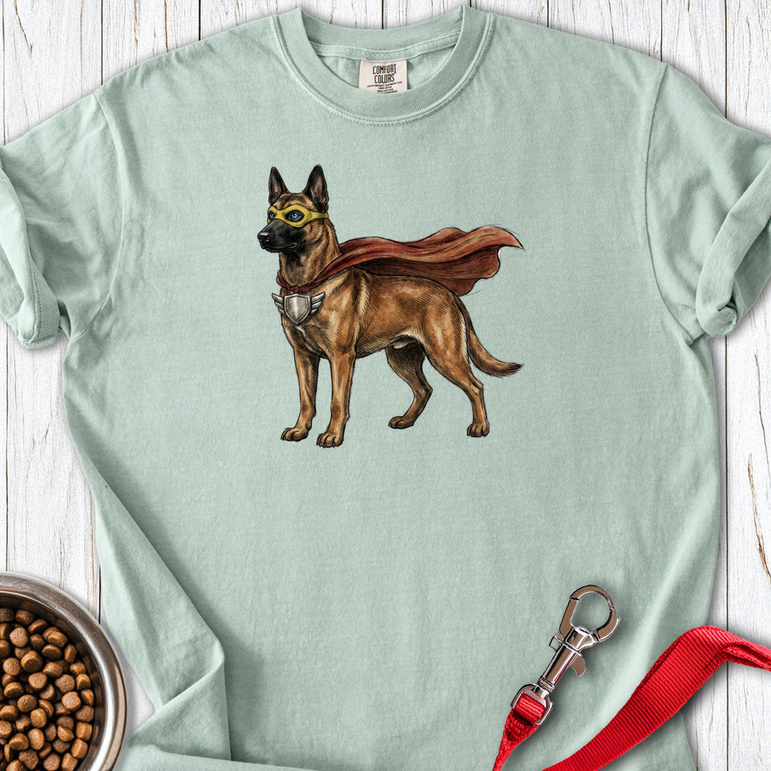 Belgian Malinois Superhero Premium Tee Bay