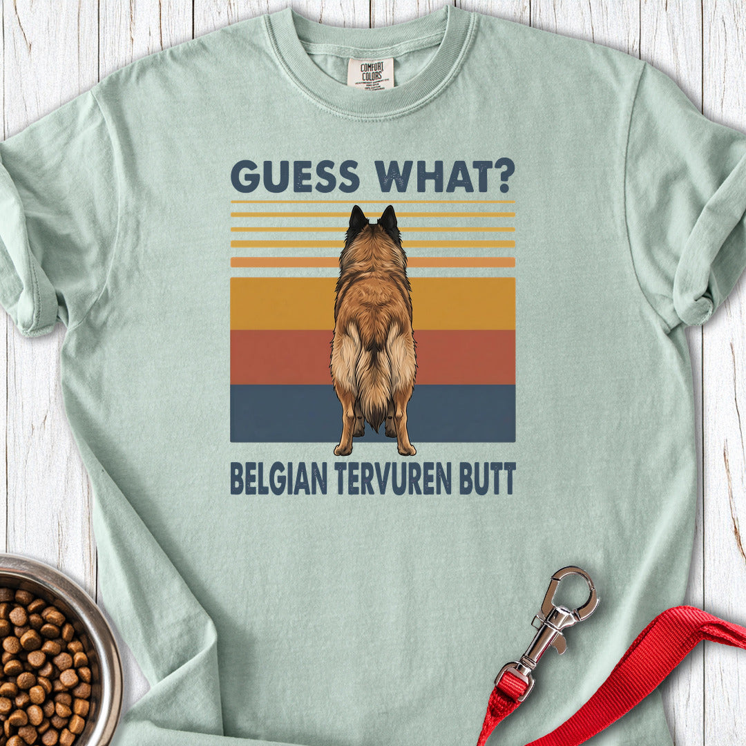 Belgian Tervuren Guess What Premium Tee — Bay
