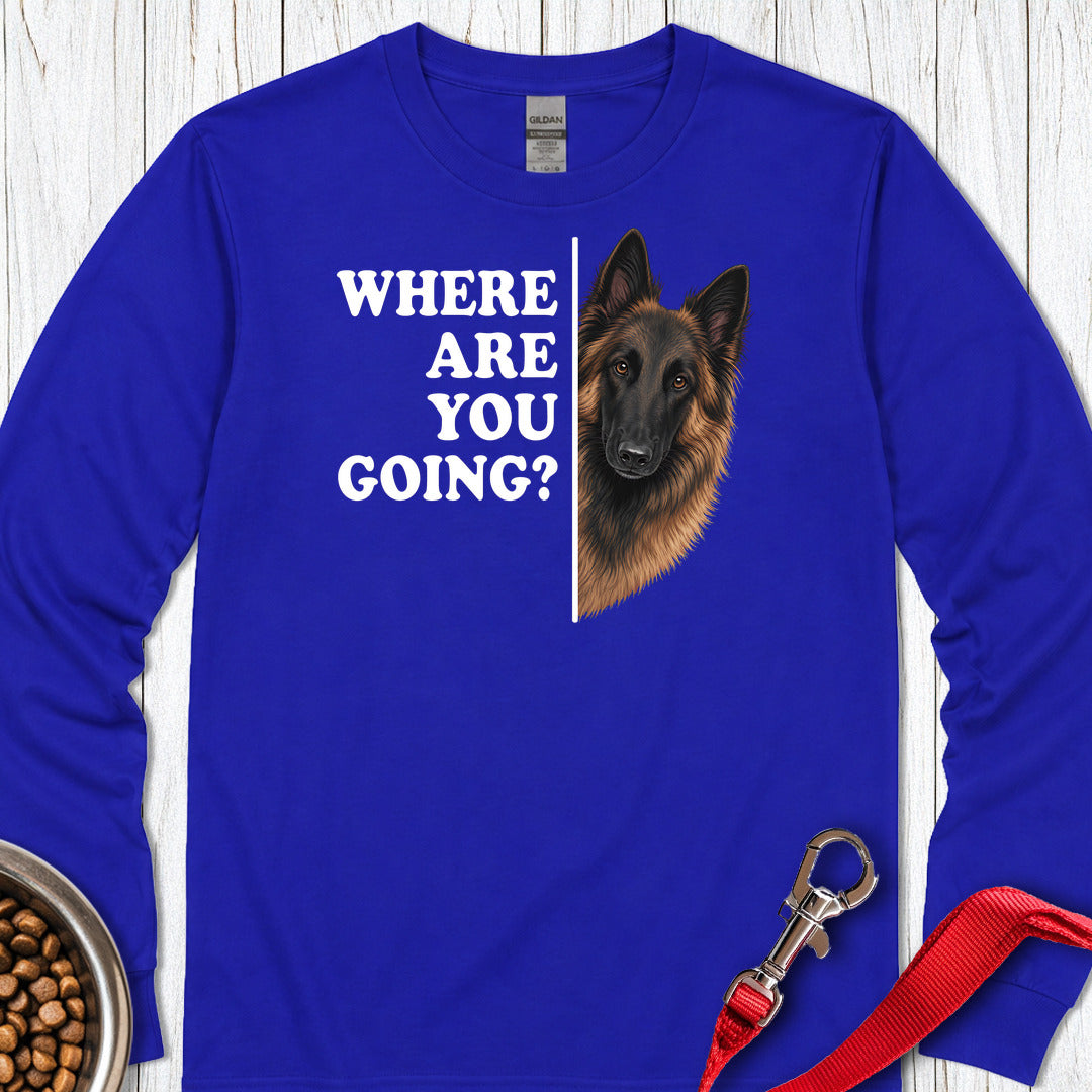 Belgian Tervuren Where Are You Going Long Sleeve — Royal