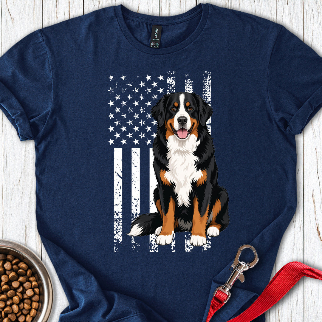 Bernese Mountain Dog USA Navy