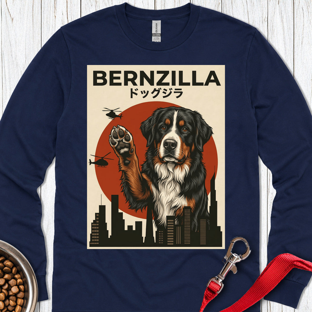 Bernzilla Long Sleeve — Navy