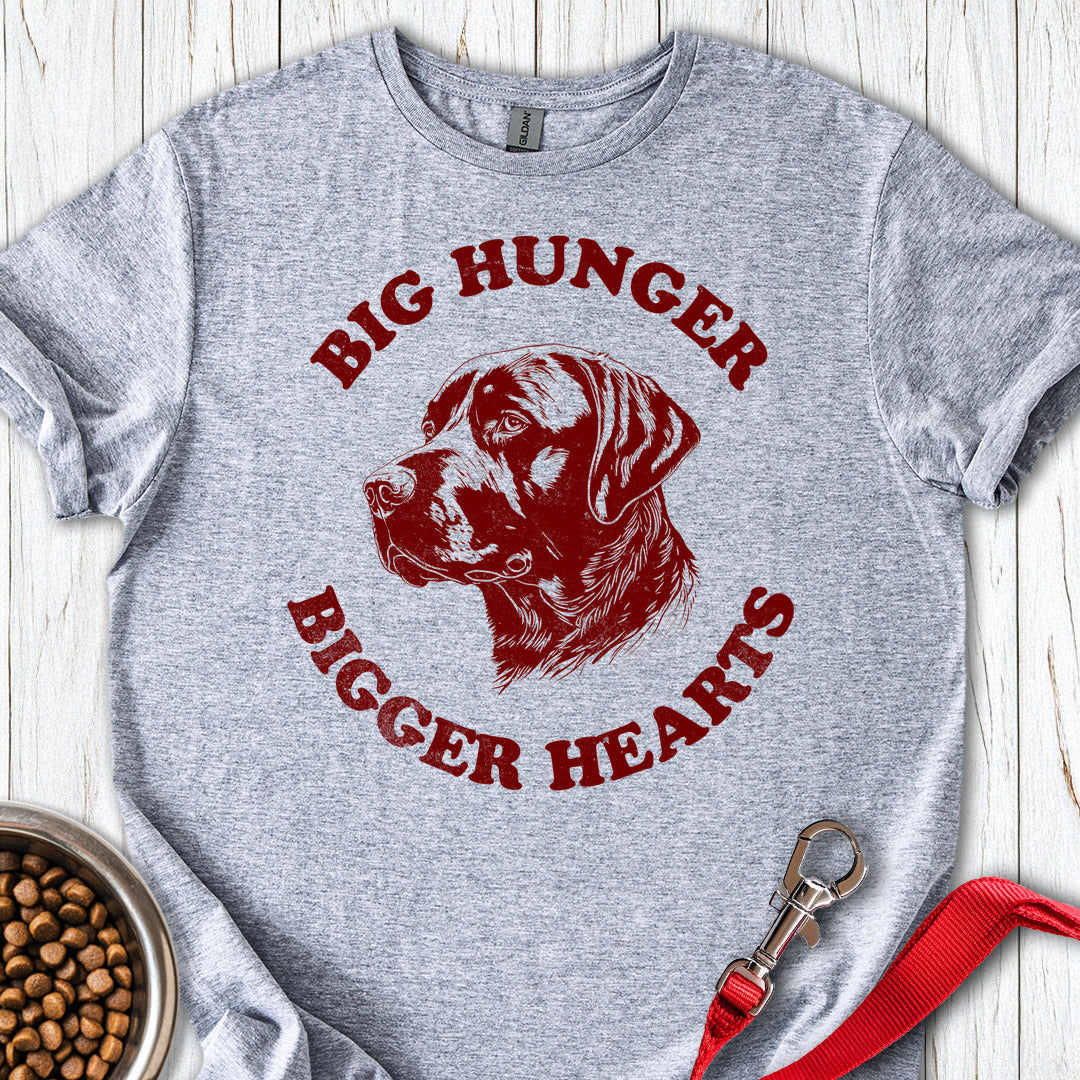 Big Hunger Bigger Hearts Sport Grey