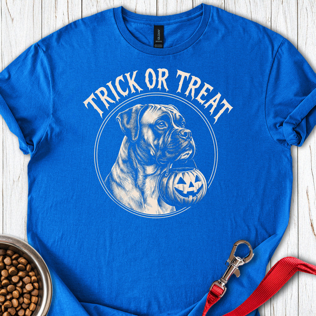Boxer Trick or Treat Halloween β Royal
