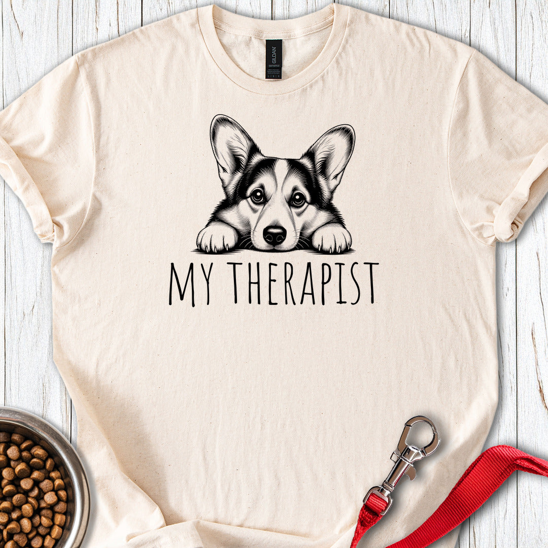 Cardigan Welsh Corgi My Therapist — Natural