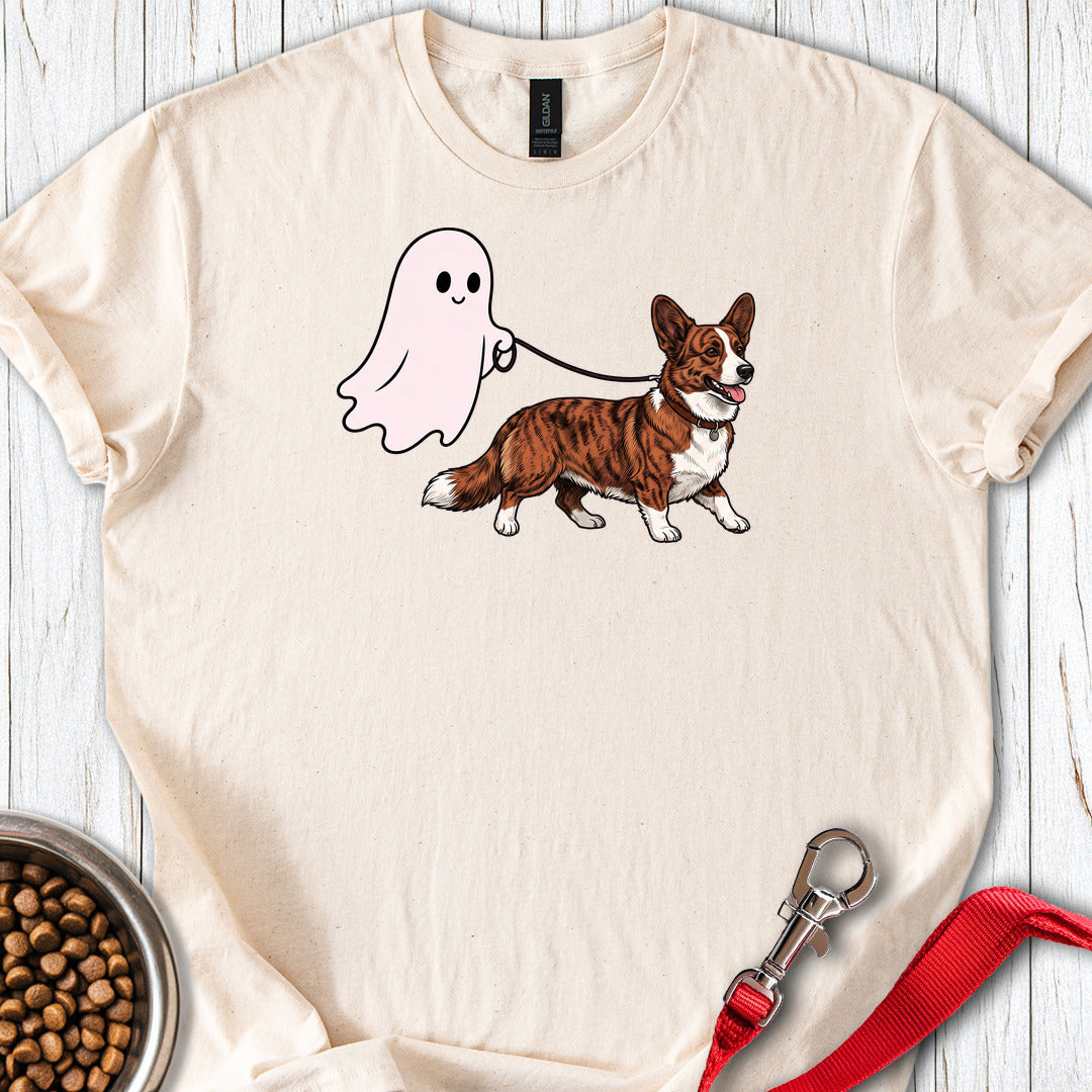Cardigan Welsh Corgi Red Brindle Halloween — Natural