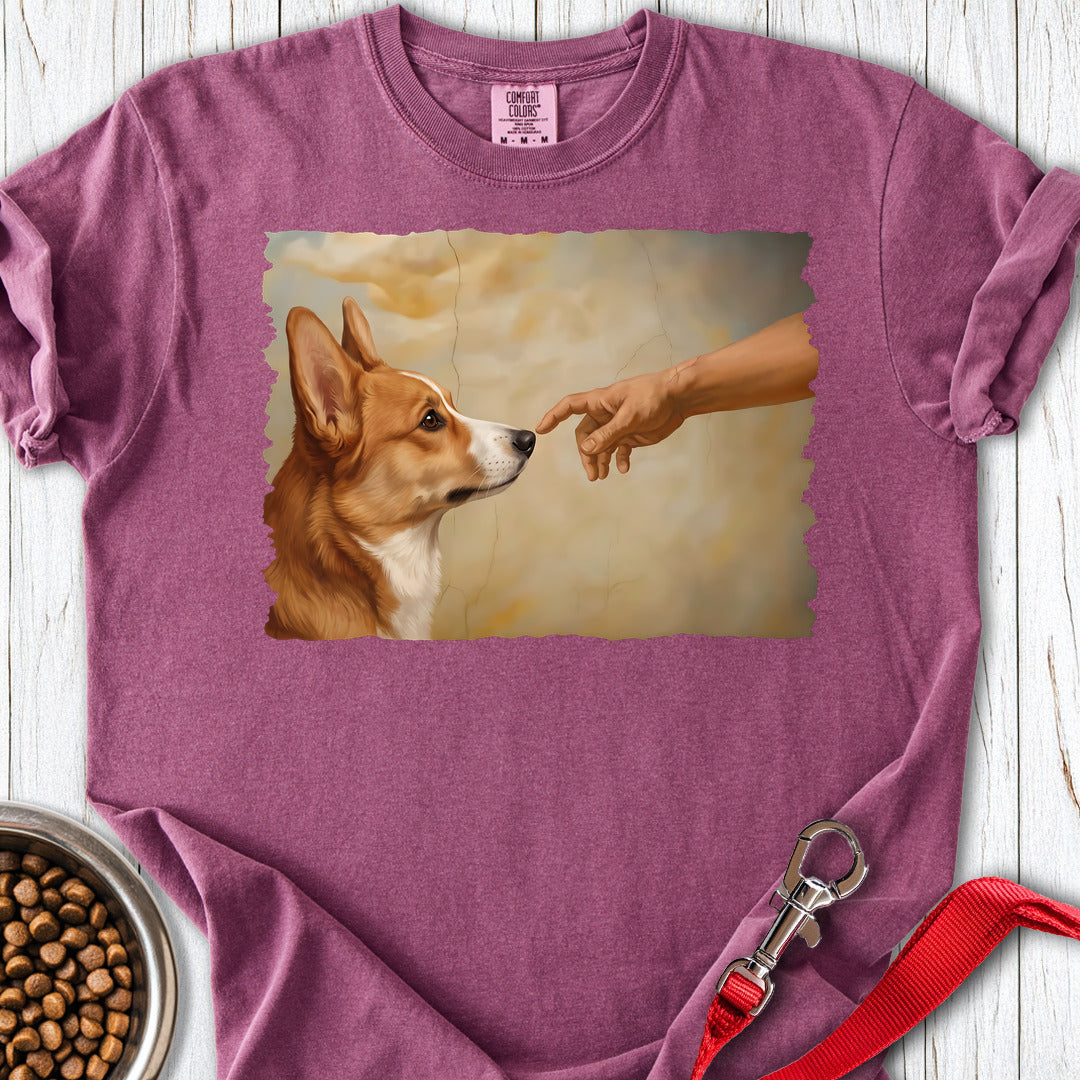 Cardigan Welsh Corgi Red Creation Premium Tee — Berry