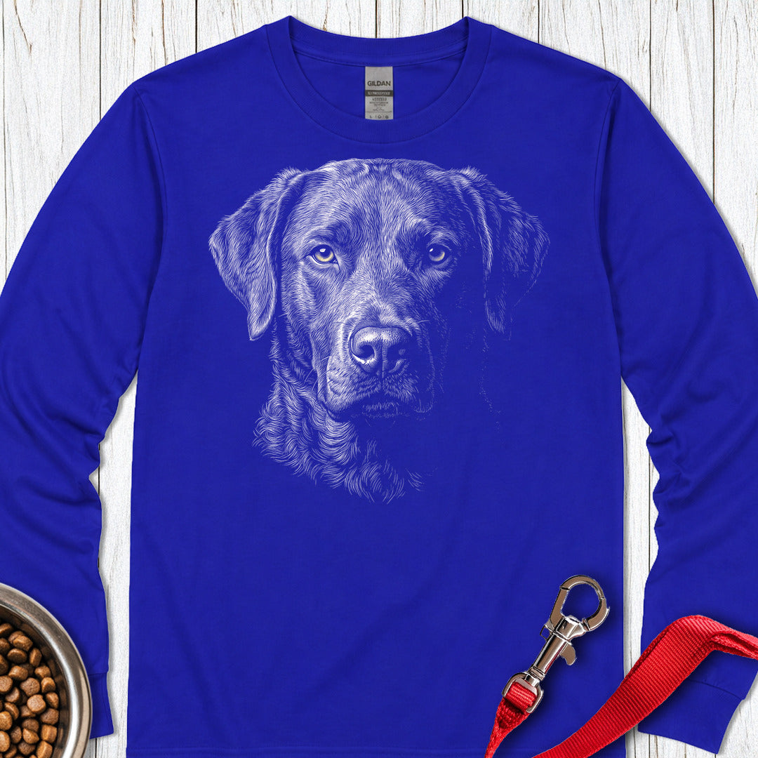 Chesapeake Bay Retriever Engraved Long Sleeve — Royal