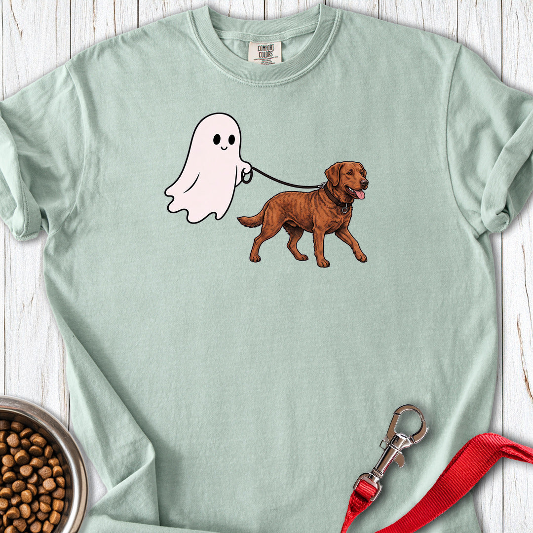Chesapeake Bay Retriever Ghost Walk Premium Tee — Bay