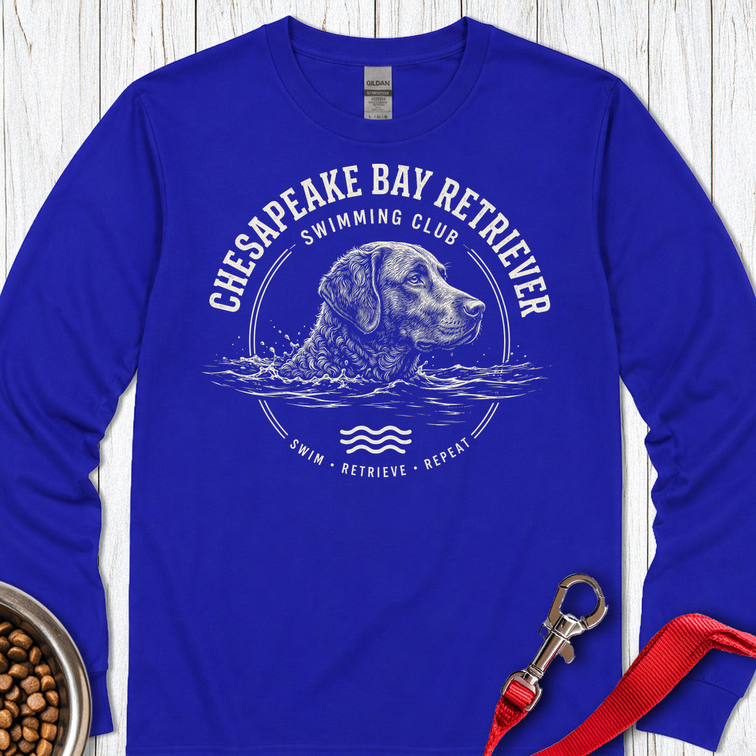 Chesapeake Bay Retriever Long Sleeve — Royal