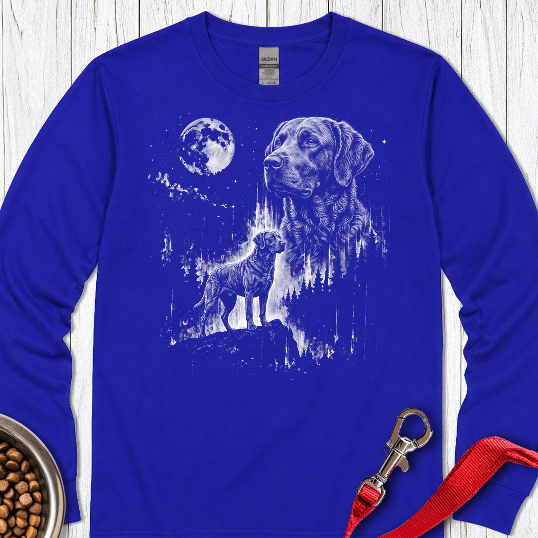Chesapeake Bay Retriever Moonlight Long Sleeve — Royal