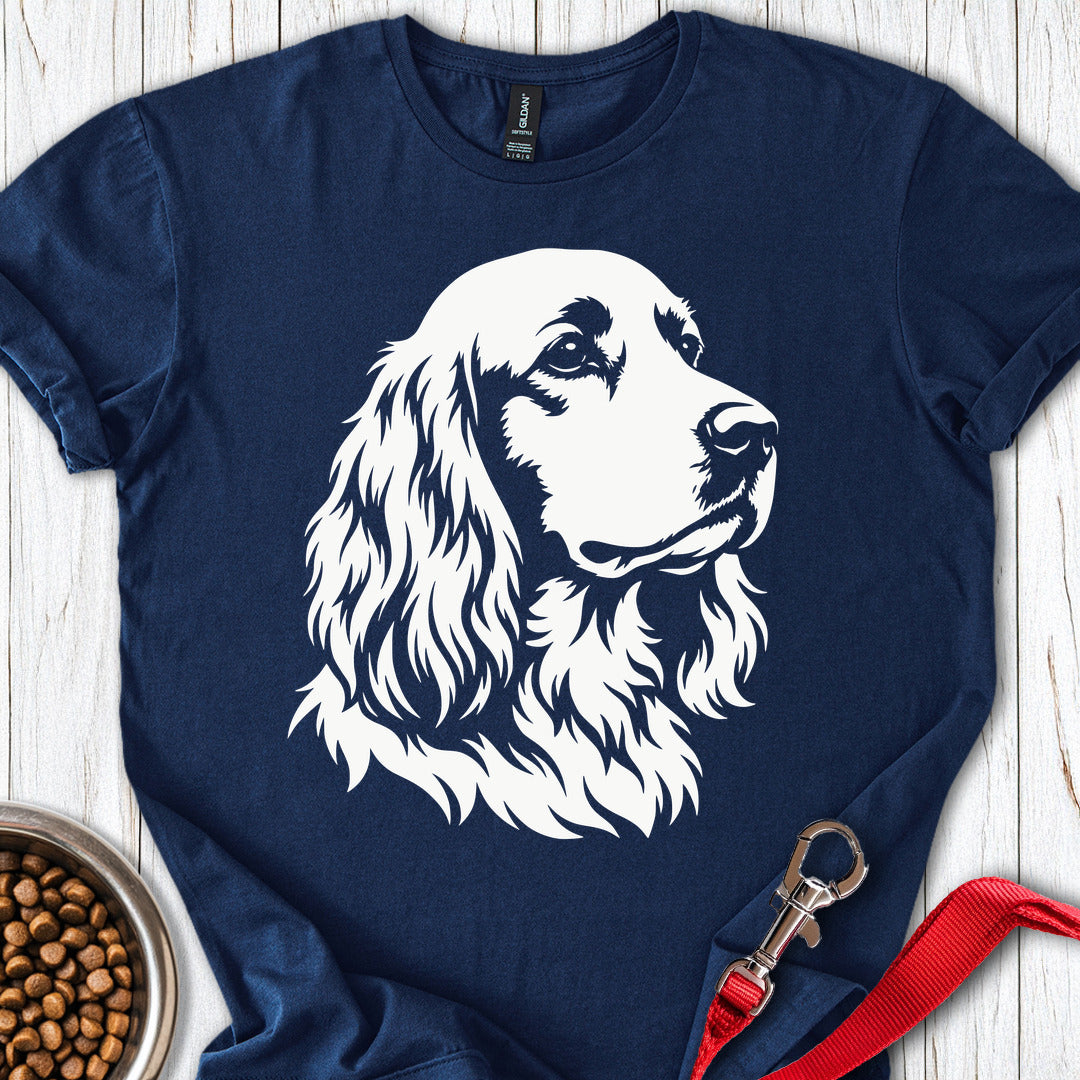 Cocker Spaniel Graphic Navy