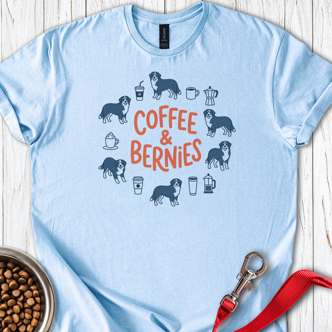 Coffee & Bernies Light Blue