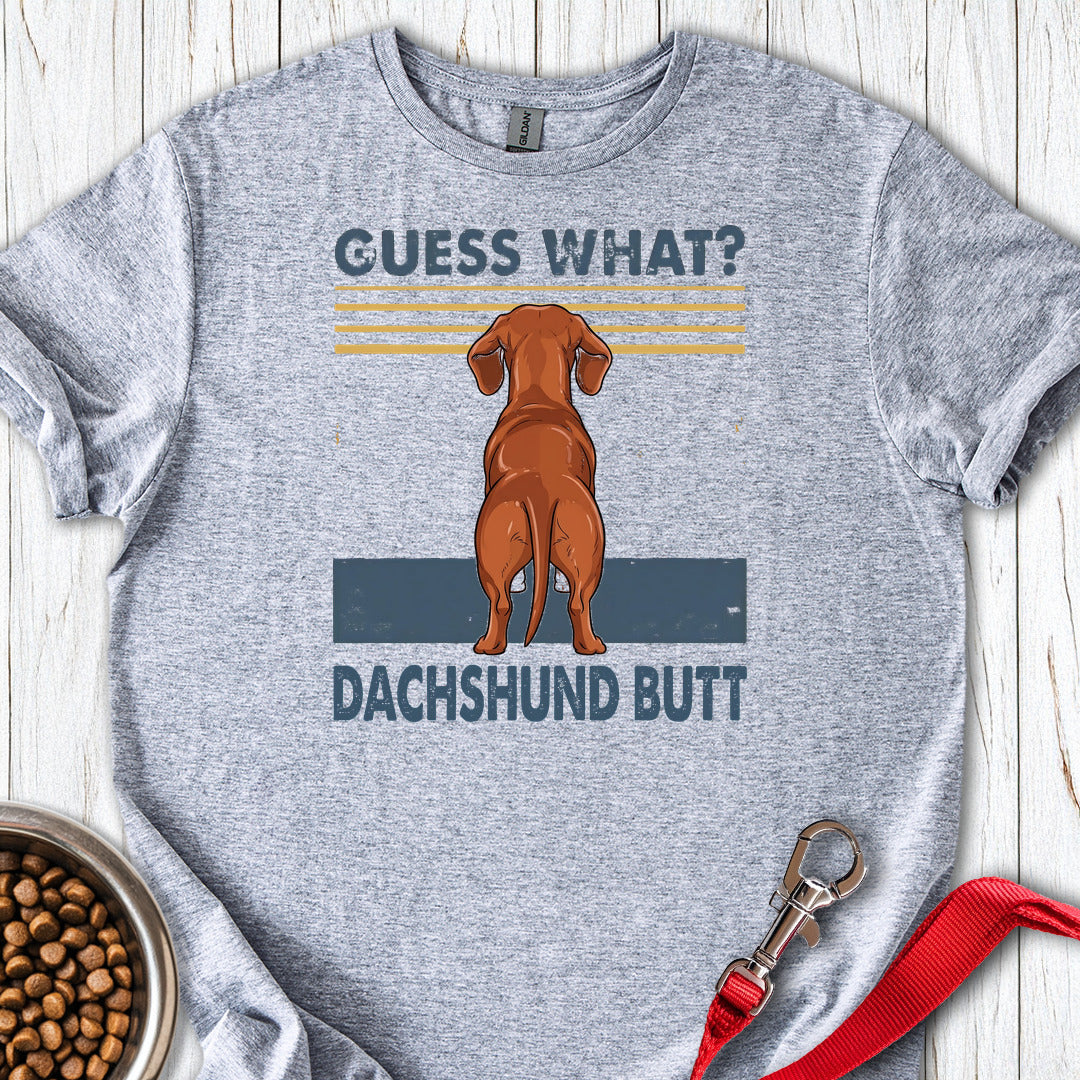 Dachshund Guess What — Sport Grey