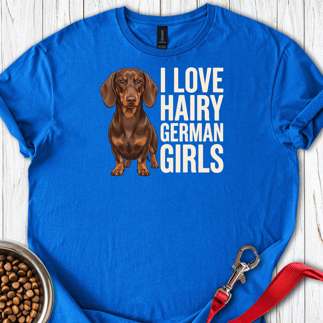 Dachshund Hairy German Girls Chocolate and Tan — Royal