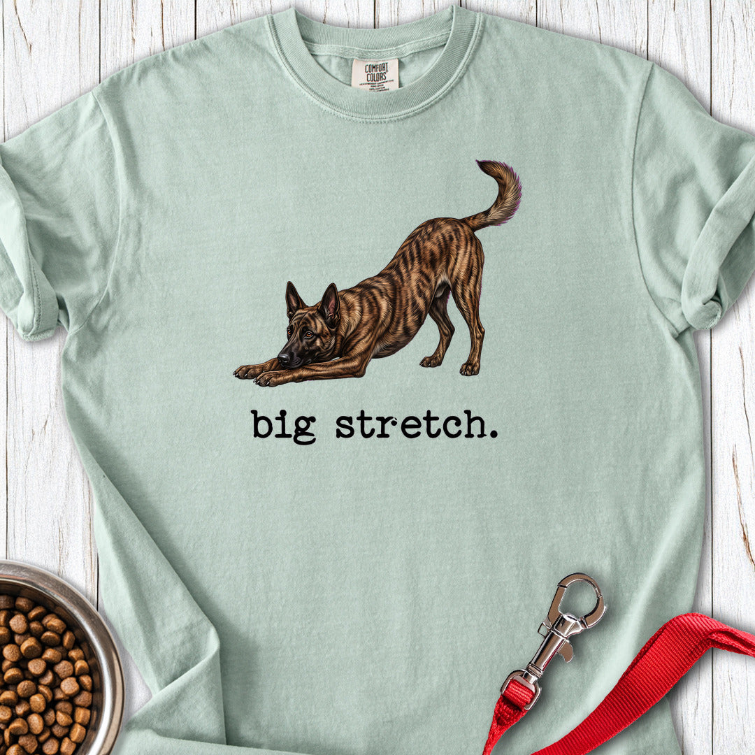 Dutch Shepherd Big Stretch Premium Tee — Bay