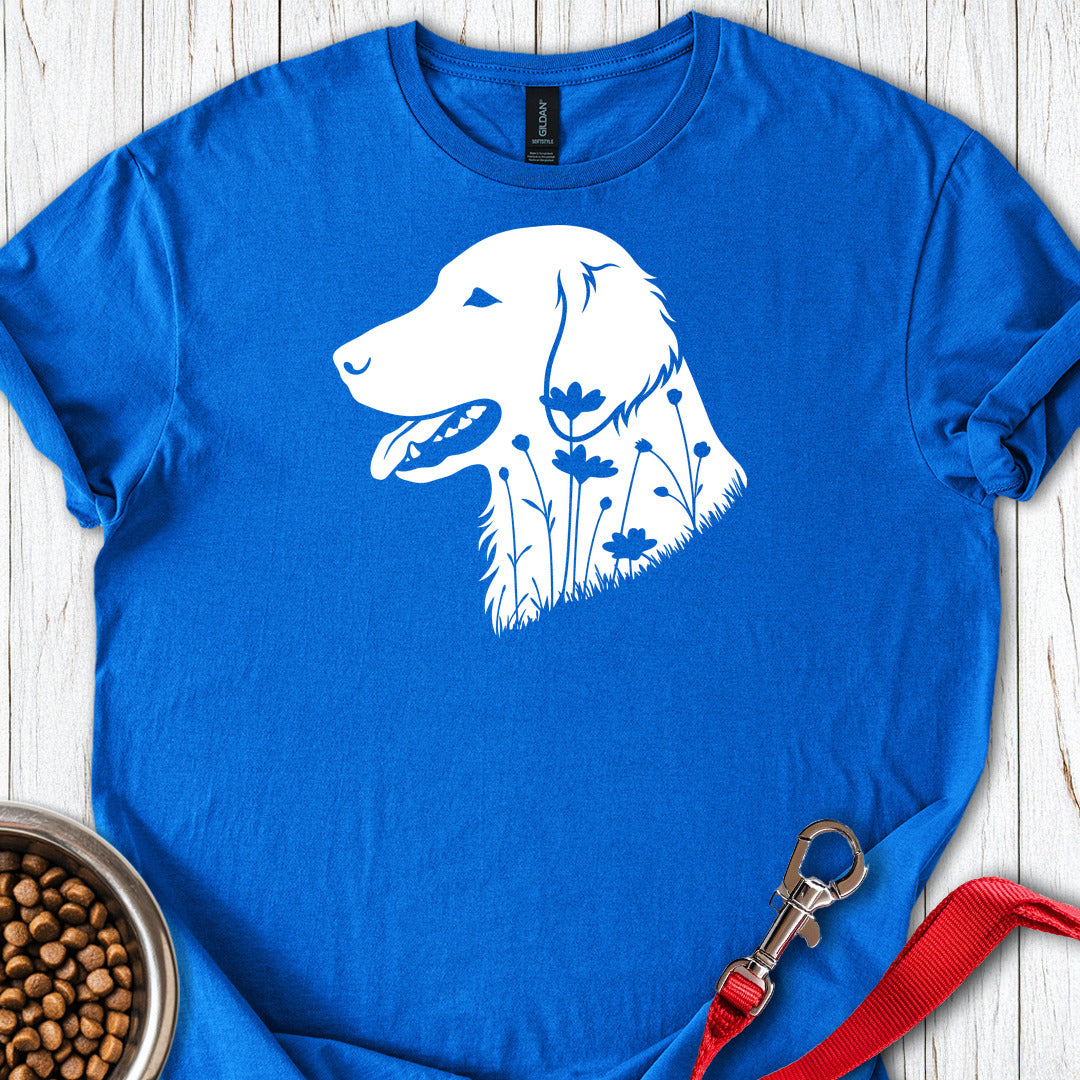 Flat Coated Retriever Flowers β Royal