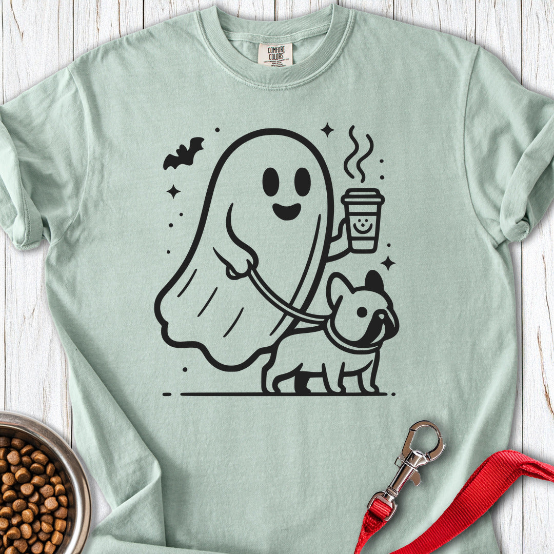 French Bulldog Halloween Ghost Premium Tee — Bay