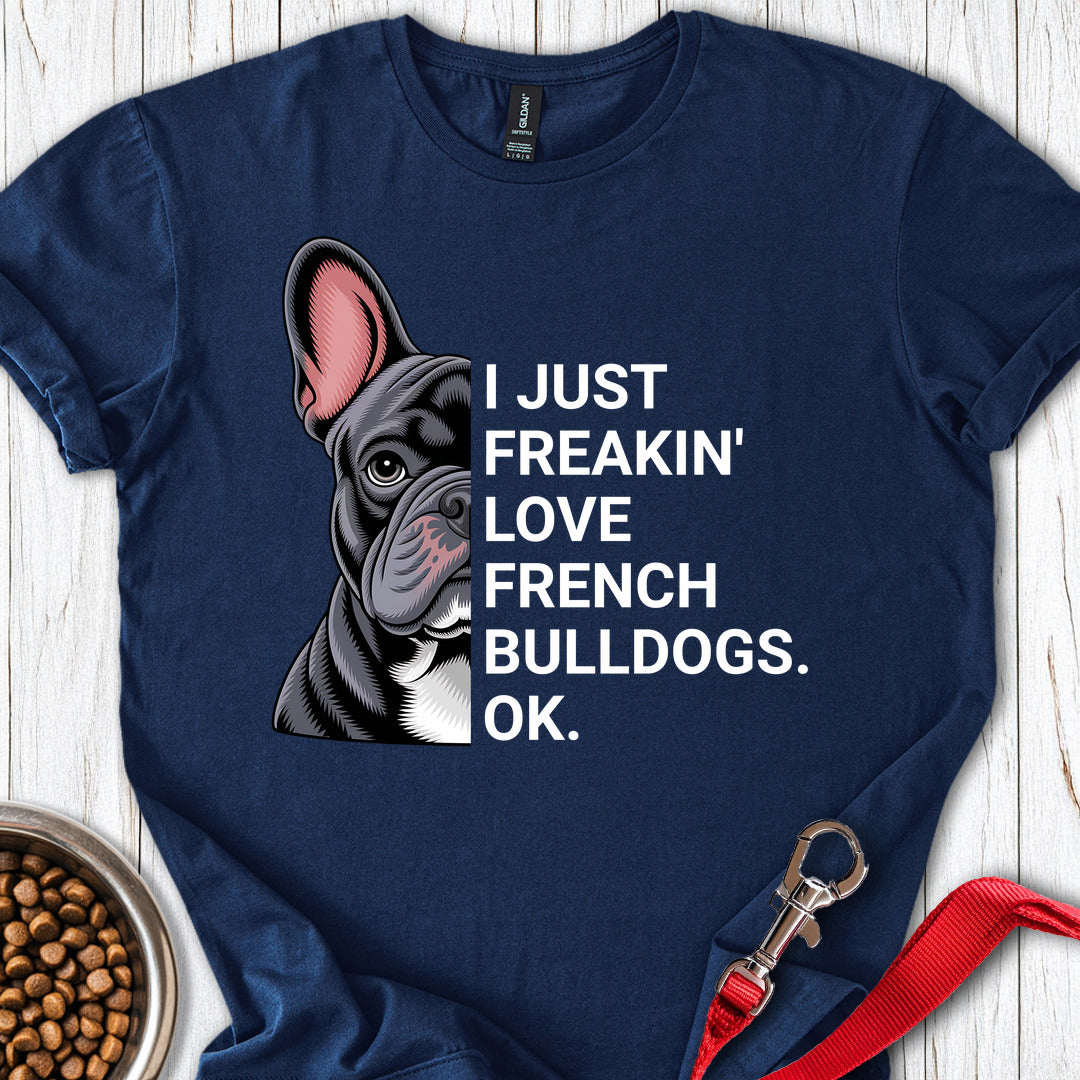French Bulldog Love Navy