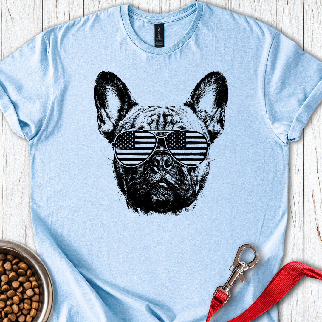 French Bulldog USA Light Blue