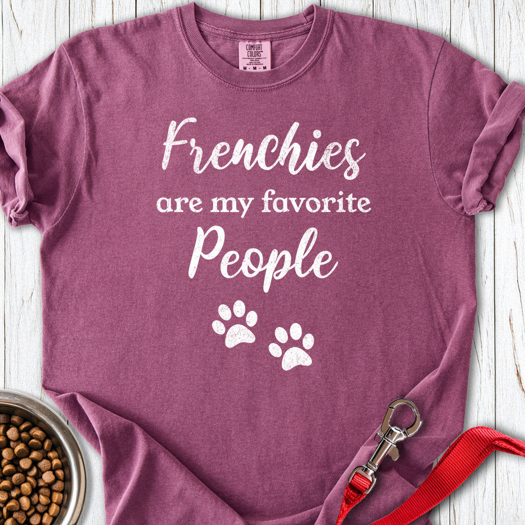French Bulldogs Favorite People Premium Tee Berry