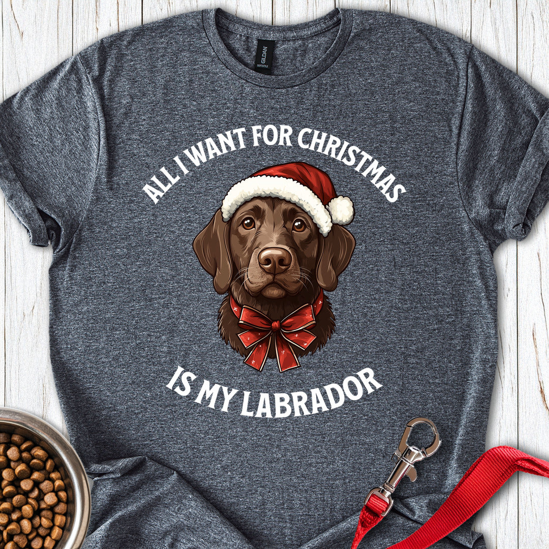 Funny Labrador Christmas Labrador Dark Heather
