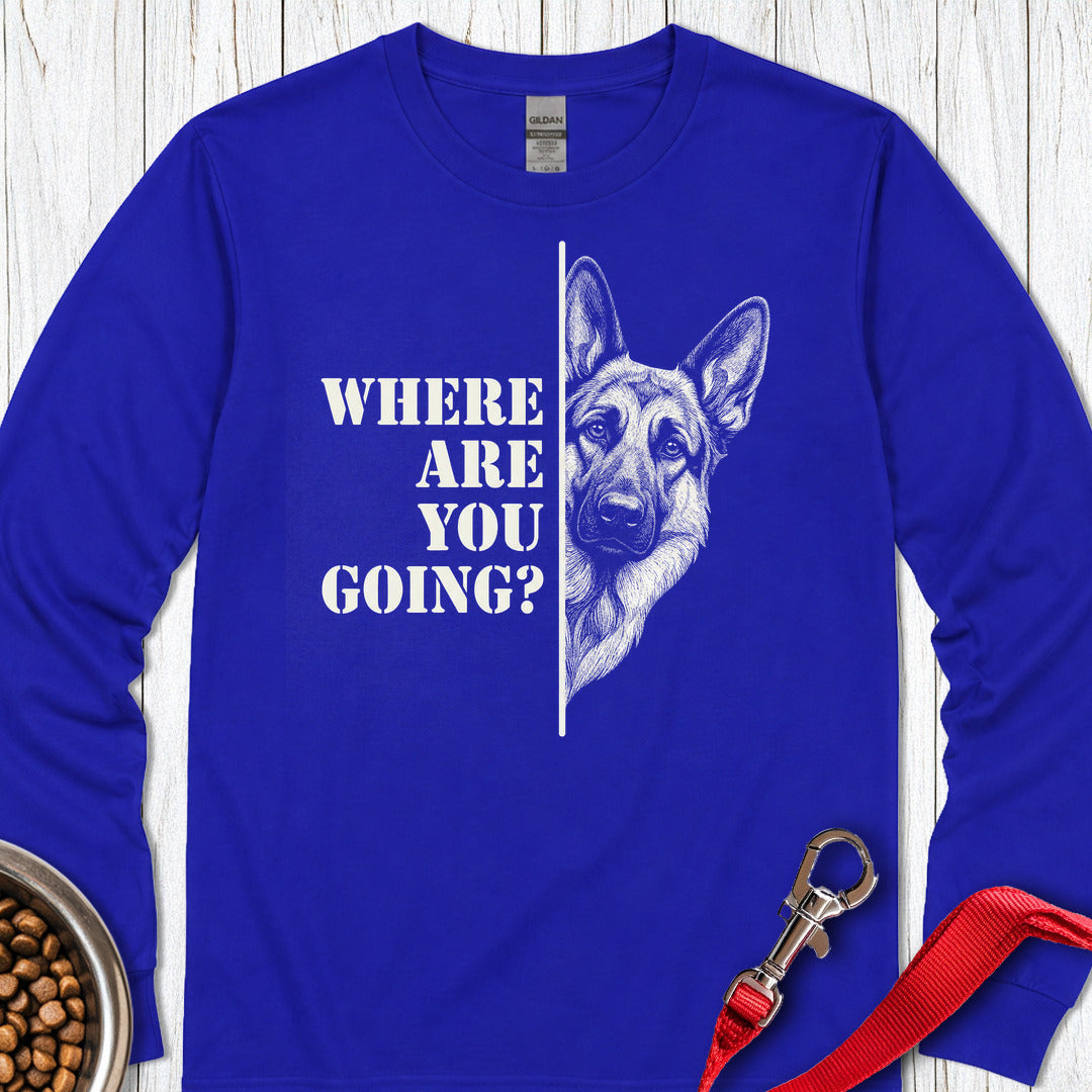 German Shepherd Following Long Sleeve β Royal
