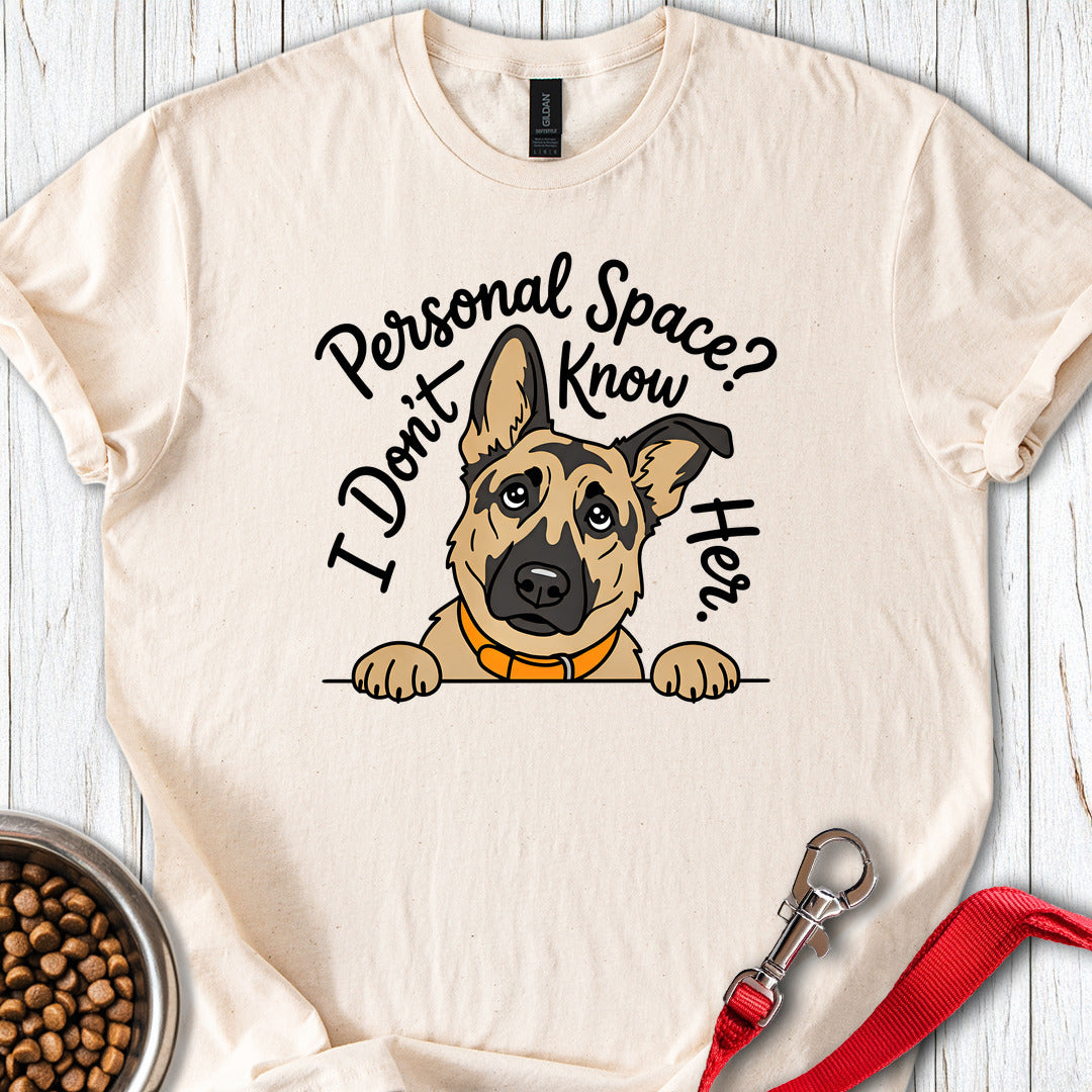German Shepherd Personal Space Natural