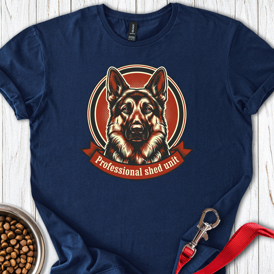 German Shepherd Shed Unit Navy