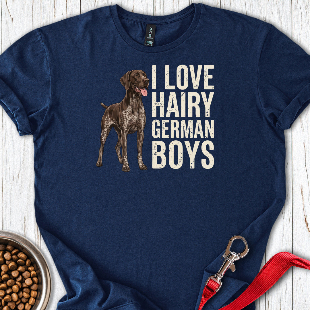 German Shorthaired Pointer Hairy Boys Navy