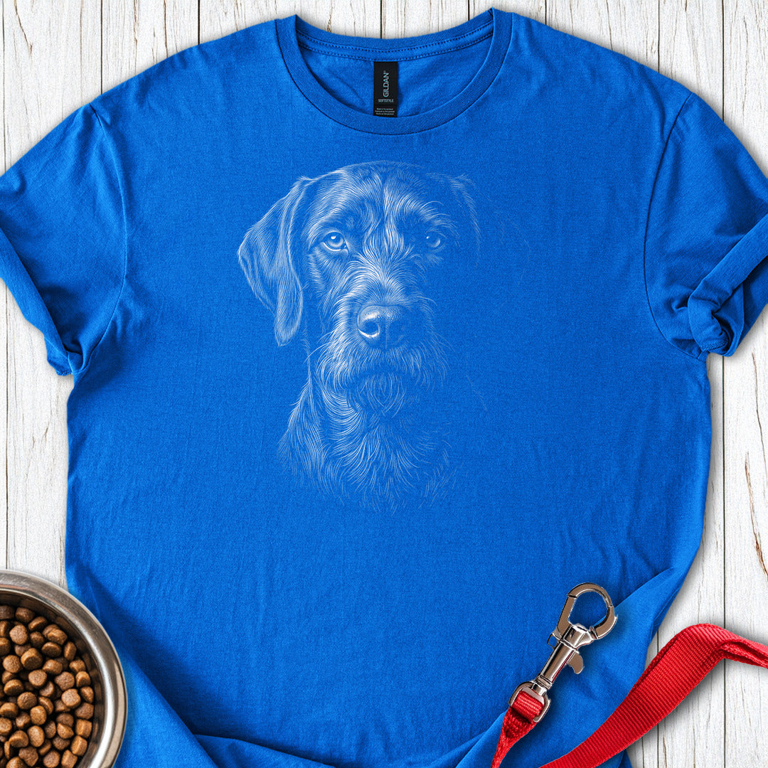 German Wirehaired Pointer Engraved — Royal