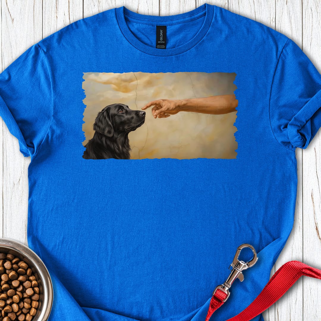 God Creates Flat-Coated Retriever Royal