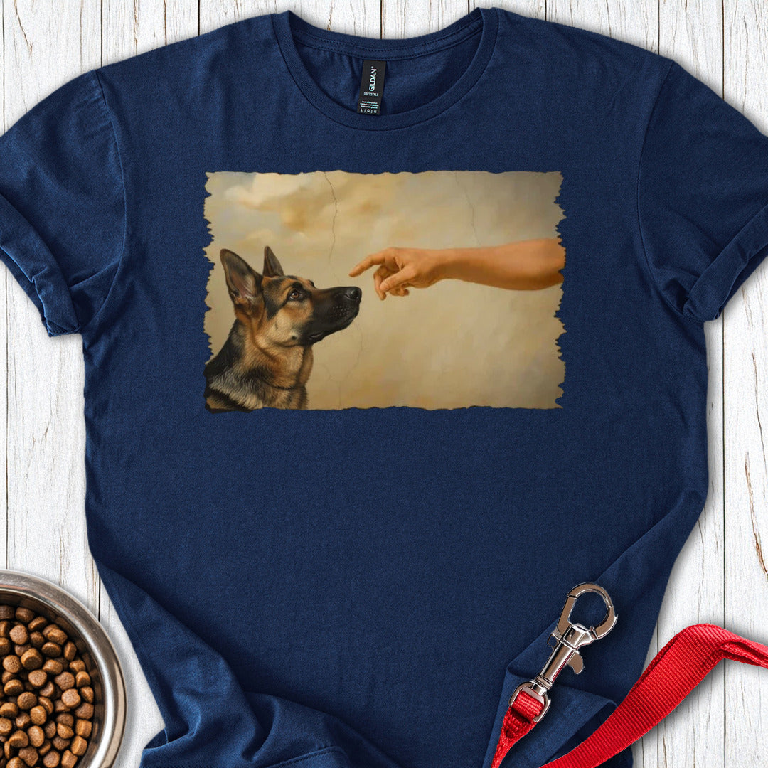 God Creates German Shepherd Navy