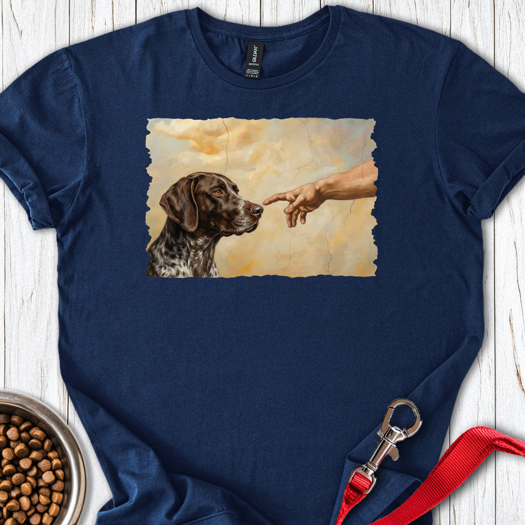 God Creates German Shorthaired Pointer Navy