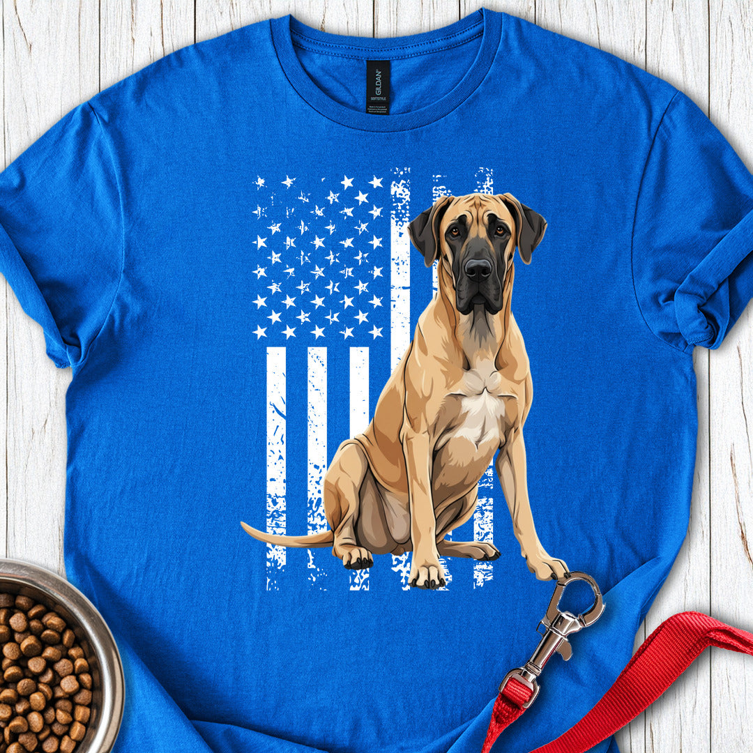 Great Dane US Flag Royal