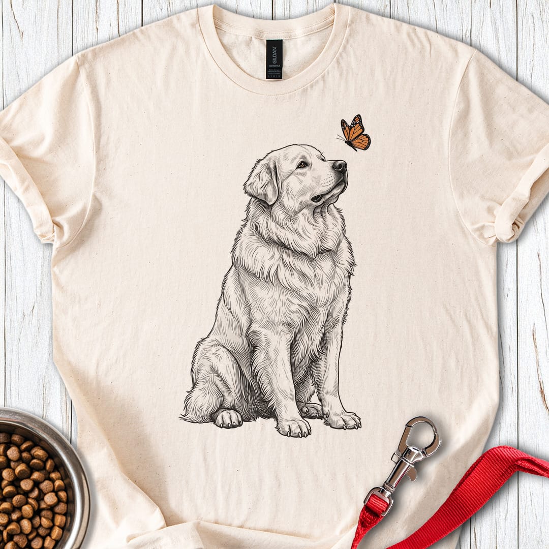Great Pyrenees Butterfly Natural