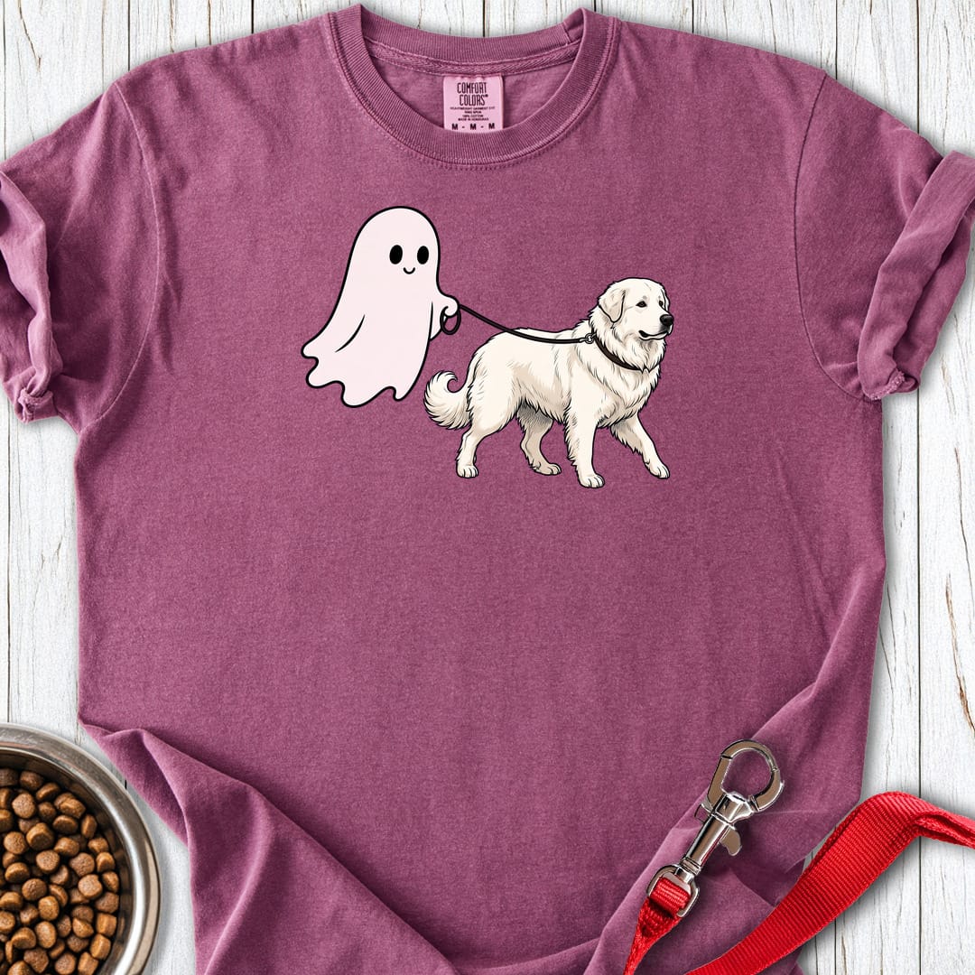 Great Pyrenees Ghost Walk Premium Tee Berry