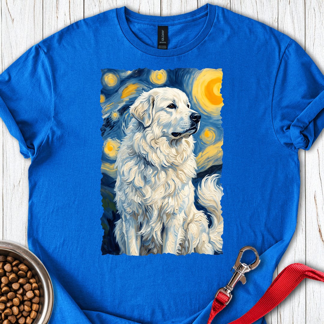 Great Pyrenees Van Gogh — Royal