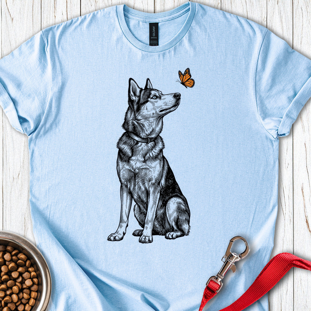 Husky Butterfly Light Blue
