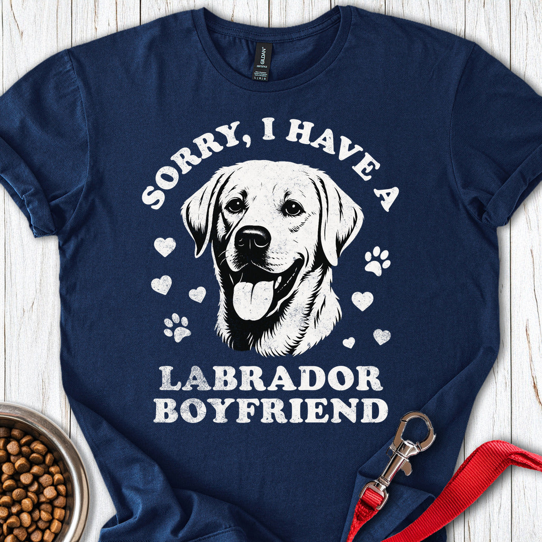 I Have a Labrador Boyfriend Navy