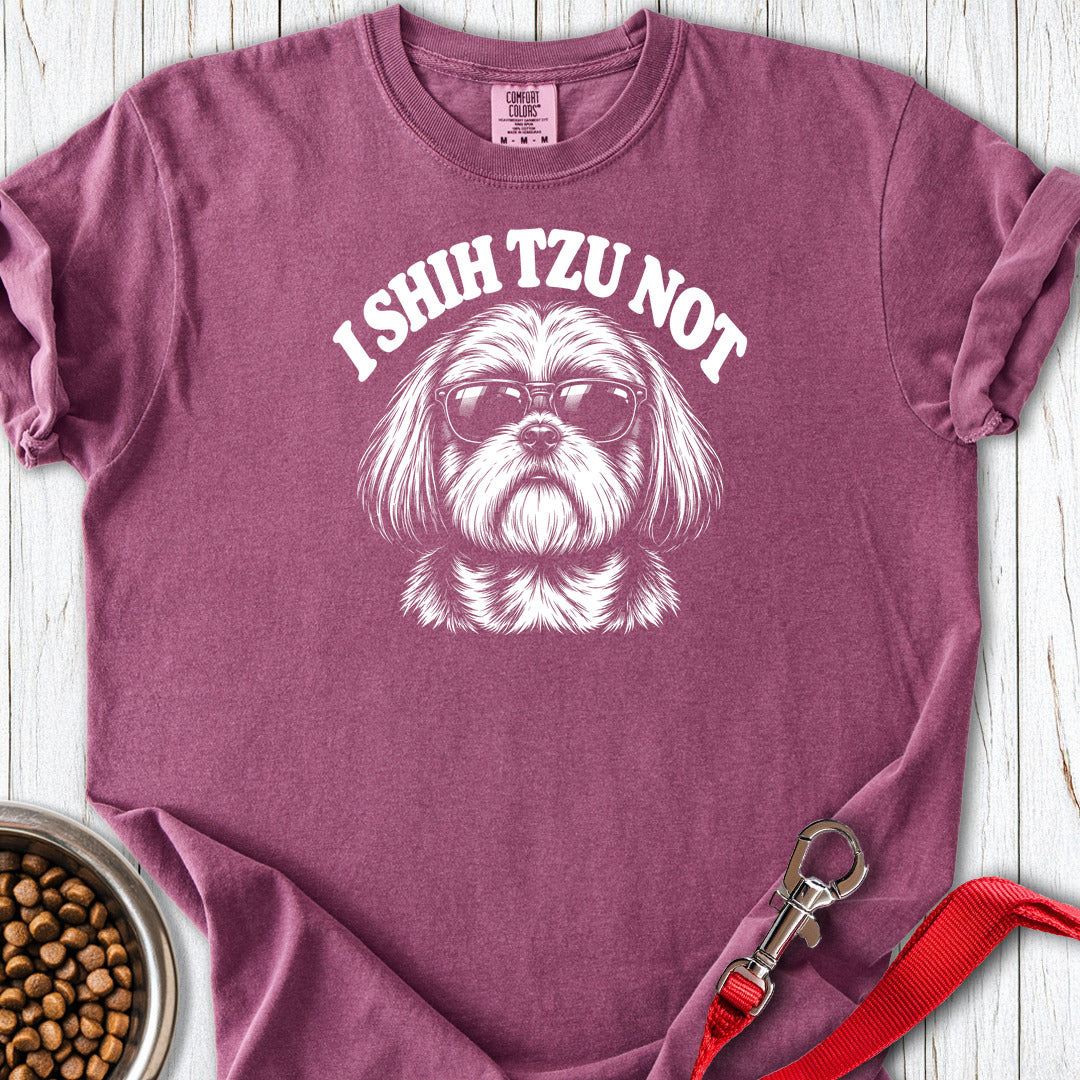 I Shih Tzu Not Dark Premium Tee Berry