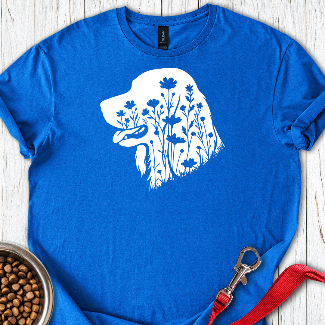 Irish Setter Flowers Royal