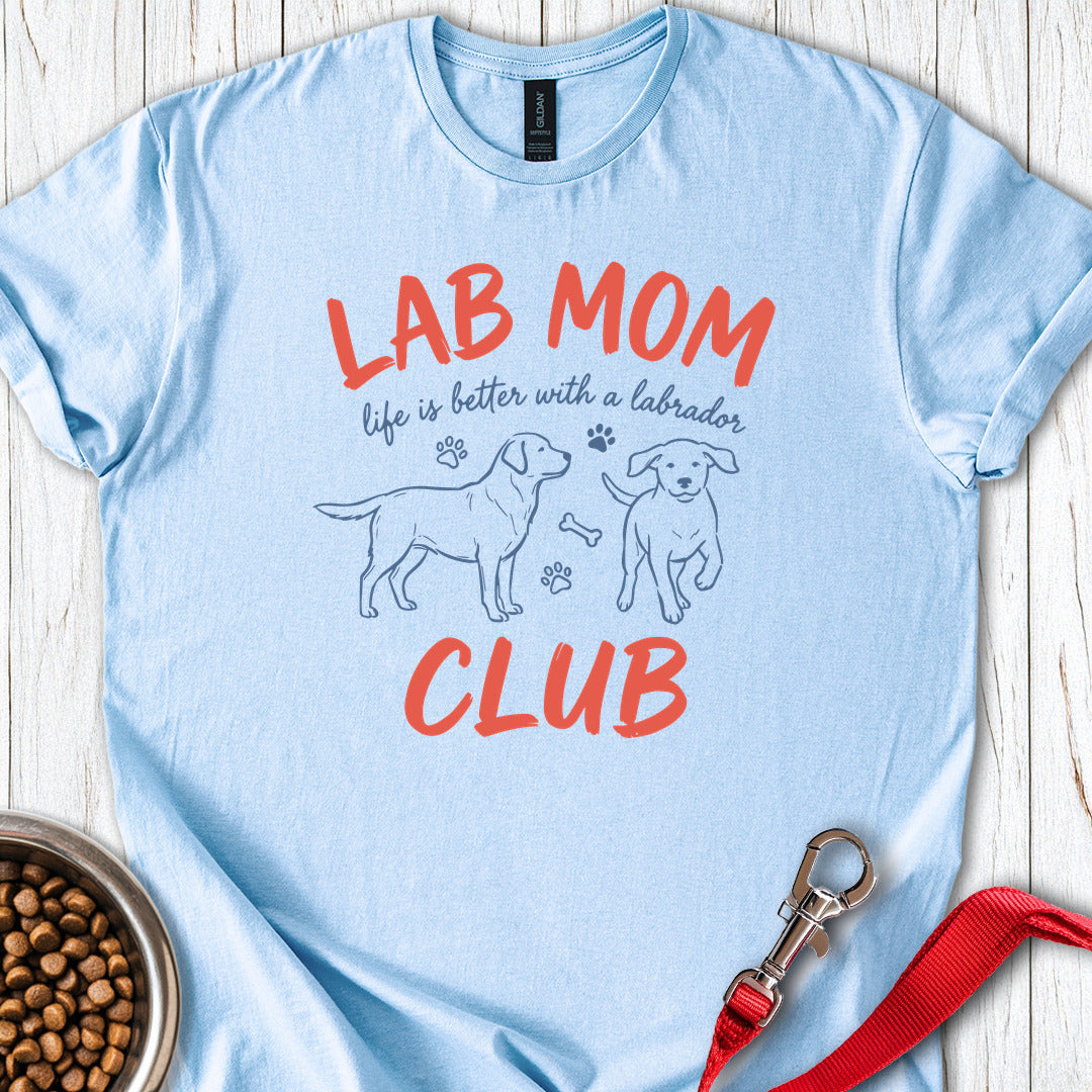 Lab Mom Club Light Blue