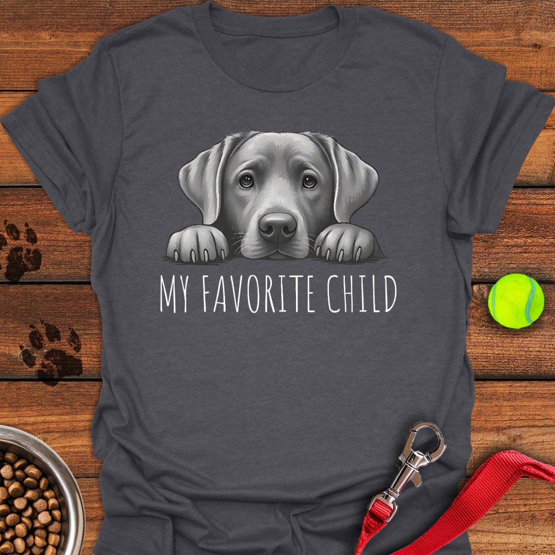 Silver Labrador Favorite Child Dark Heather