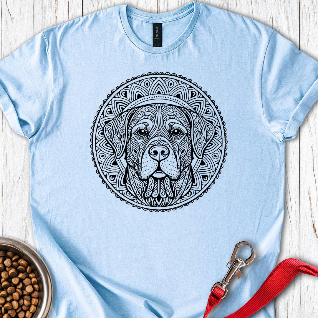 Labrador Mandala Light Blue
