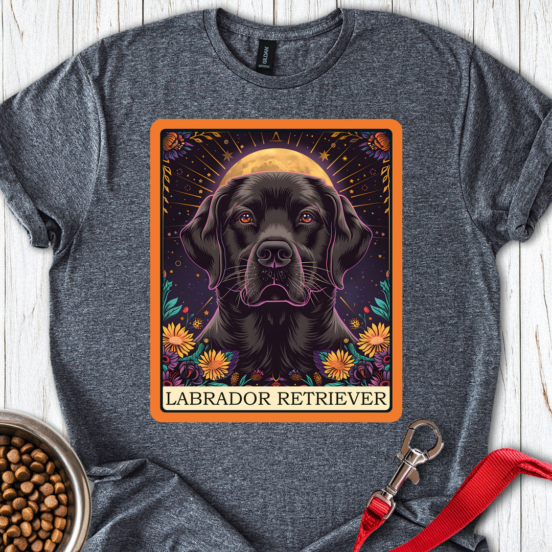 Labrador Tarot Card Dark Heather