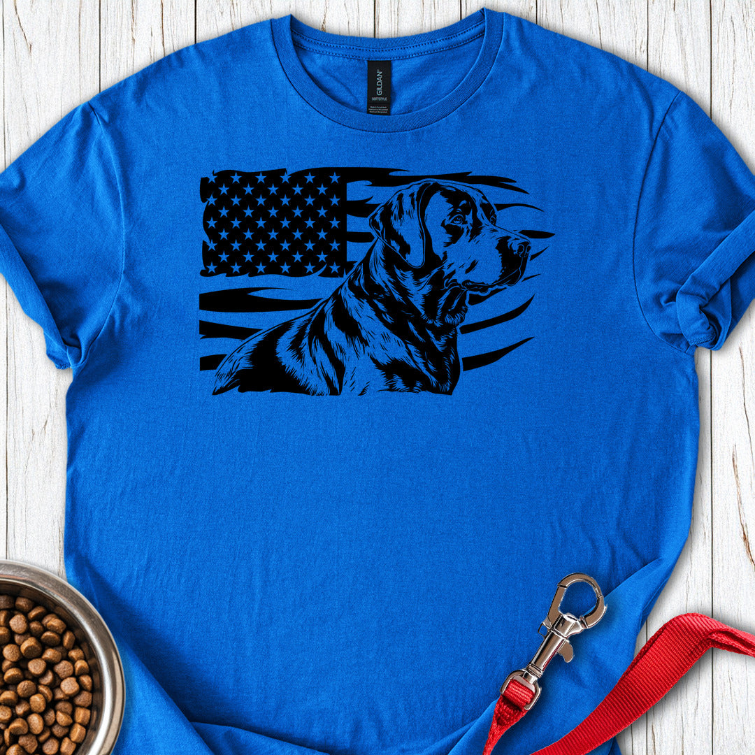 Labrador USA Flag Royal