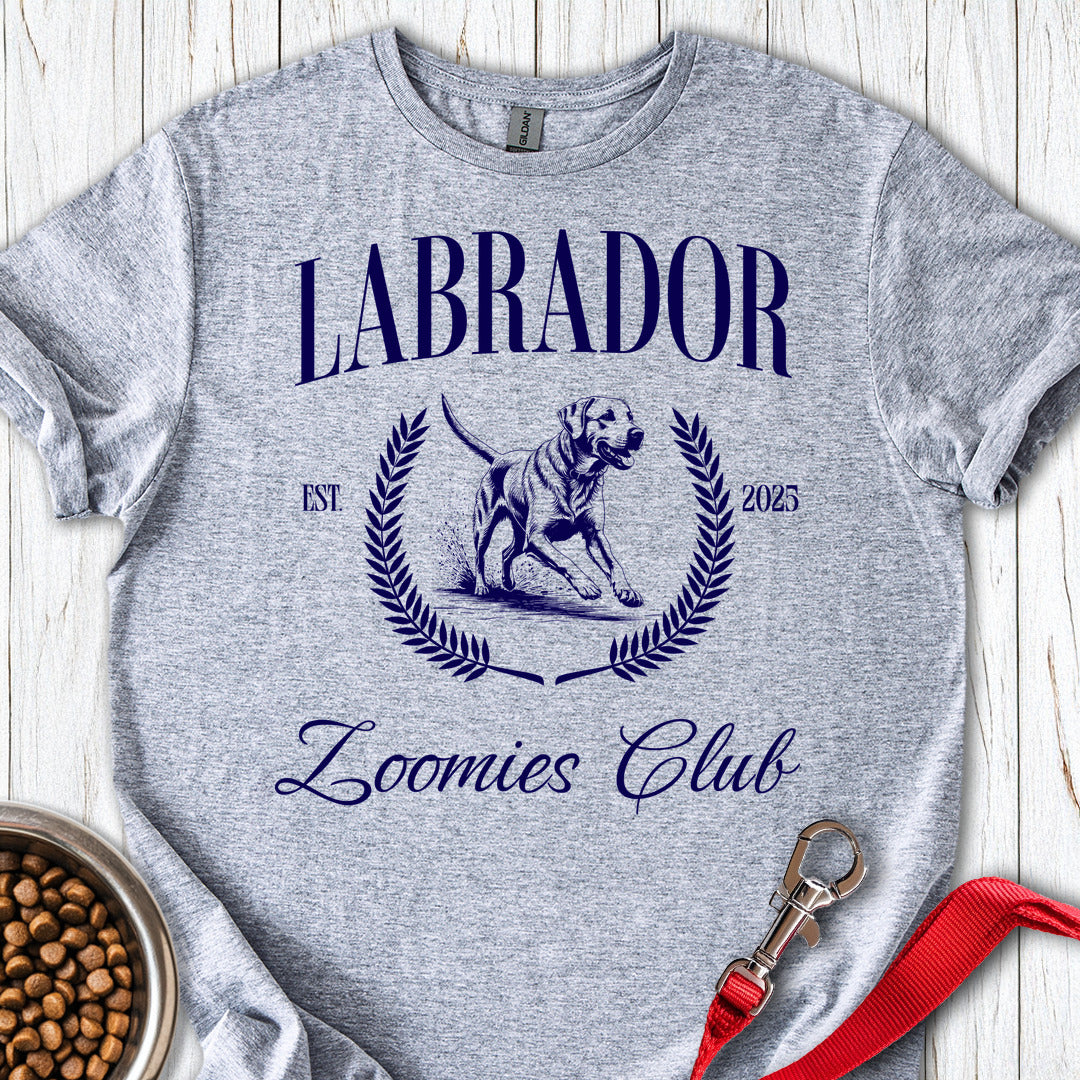 Labrador Zoomies Club Sport Grey