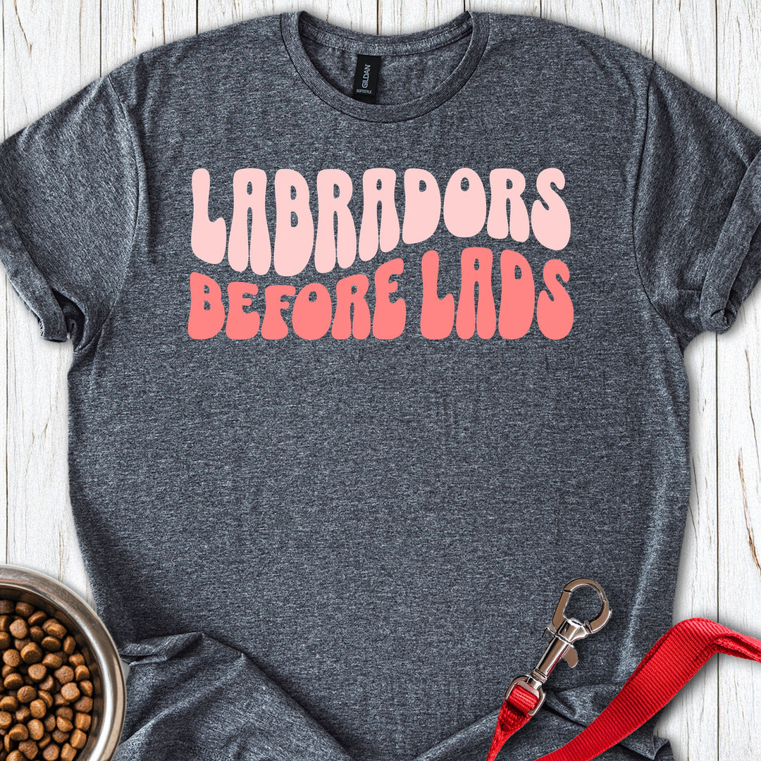 Labradors Before Lads Dark Heather