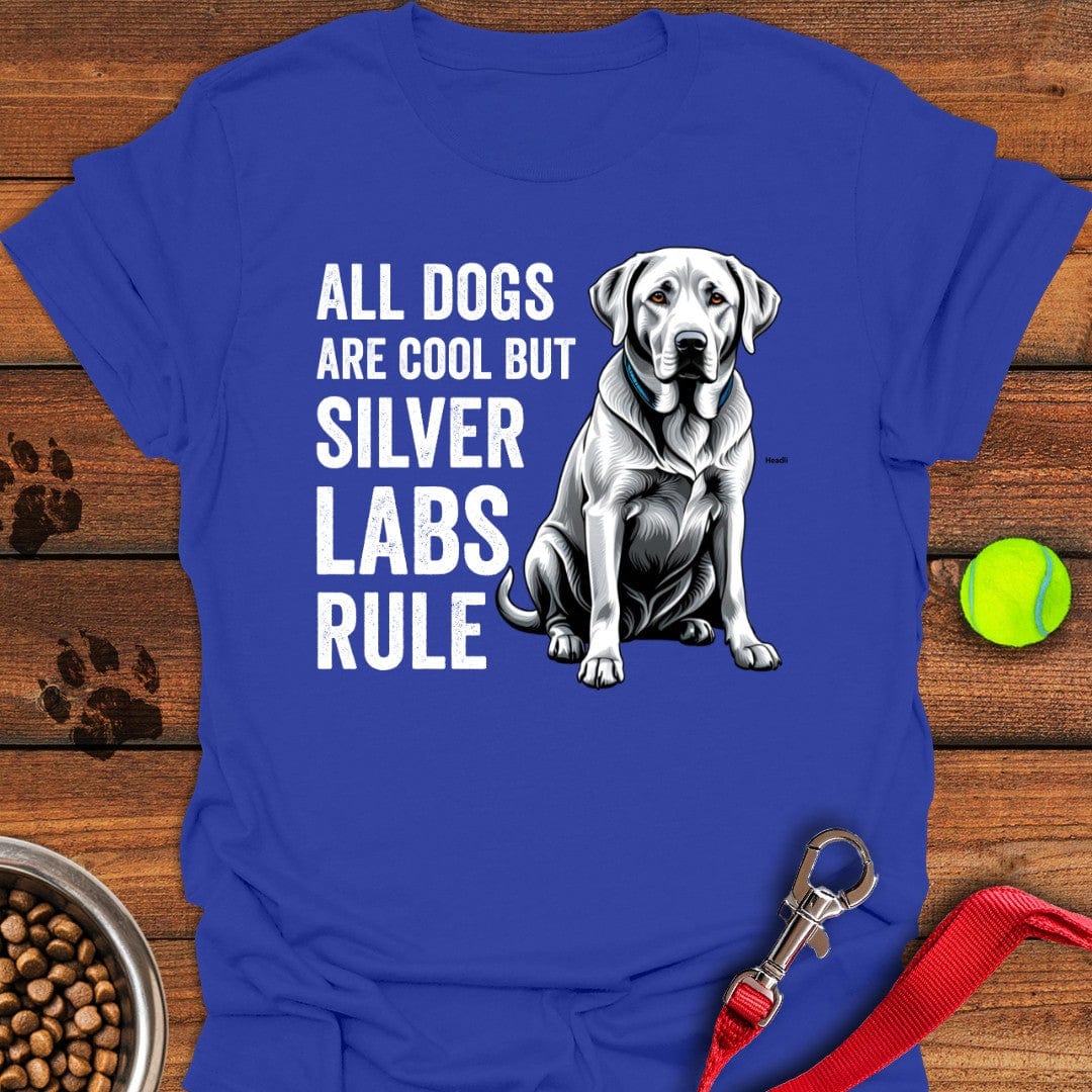 Silver Labs Rule T-Shirt Royal
